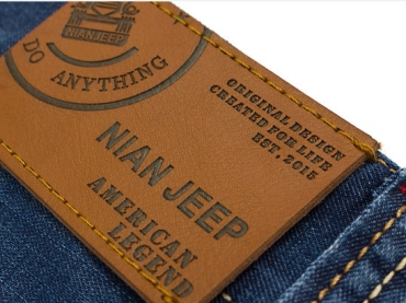 PU leather for label