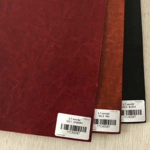 PU faux leather for book covering