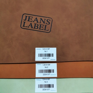 Jeans Label PU Leather